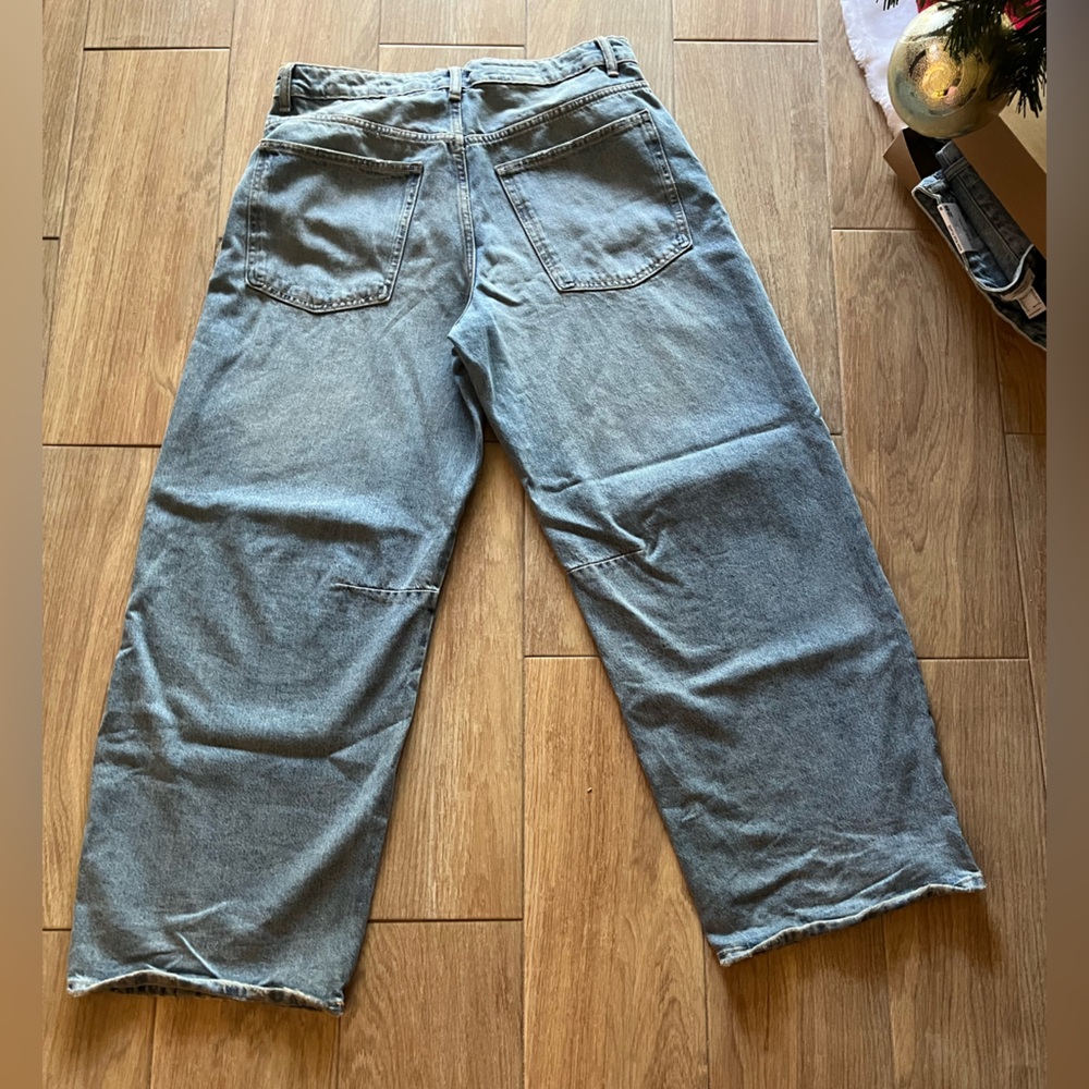 Zara mid waist baggy balloon jeans size 29 size 8 - Picture 13 of 16